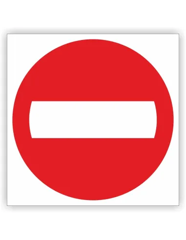 Znak Drogowy Tablica Informacyjna B2 Zakaz Wjazdu – Znak