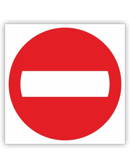 Znak Drogowy Tablica Informacyjna B2 Zakaz Wjazdu – Znak