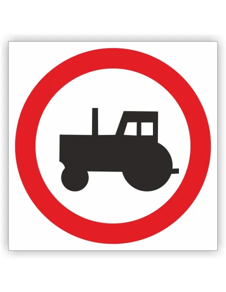 Znak Drogowy Tablica Informacyjna B6 Zakaz Personalizowany