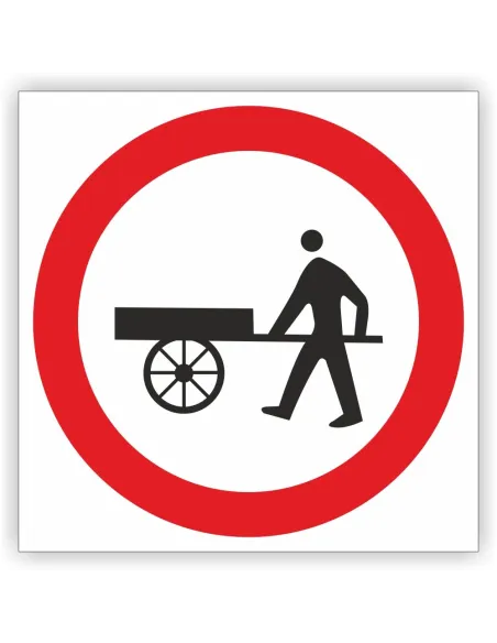 Znak Drogowy Tablica Informacyjna B12 Zakaz Wjazdu