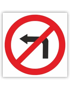 Znak Drogowy Tablica Informacyjna B21 Zakaz Personalizowany
