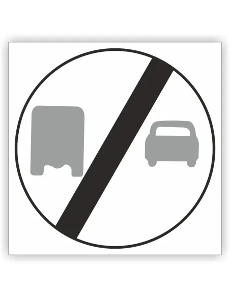 Znak Drogowy Tablica Informacyjna B28 Koniec Zakazu