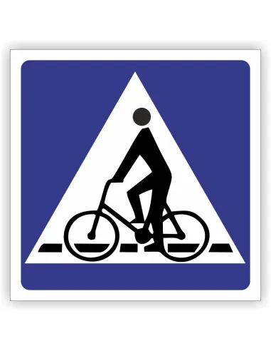 Znak Drogowy 40x40 cm – Tablica Informacyjna d6a Przejazd