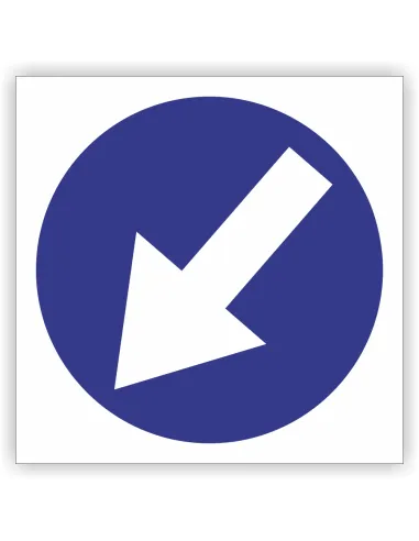 Znak Drogowy Tablica Informacyjna C10 Nakaz Personalizowany