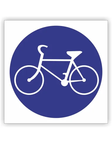 Znak Drogowy Tablica Informacyjna C13 Droga Rowerów Nakazu
