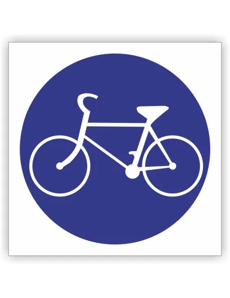 Znak Drogowy Tablica Informacyjna C13 Droga Rowerów Nakazu