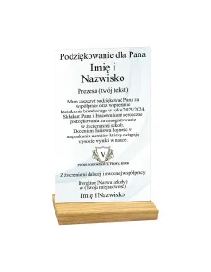 Statuetka z Twoim Nadrukiem Personalizowany z Nadrukiem