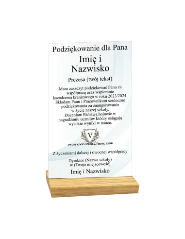 Statuetka z Twoim Nadrukiem Personalizowany z Nadrukiem