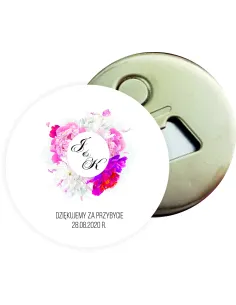 Otwieracz z Magnesem Prezent Podziękowanie dla Gości za