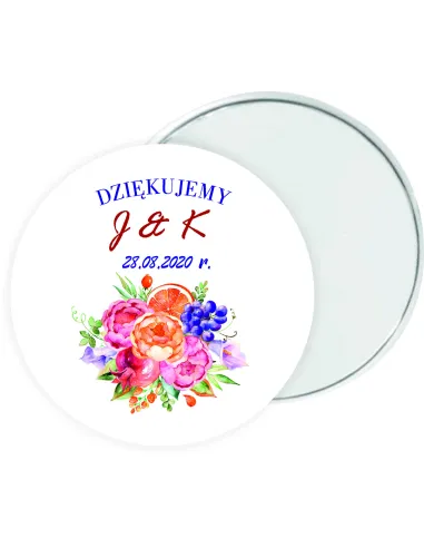 Magnes Personalizowany Prezent Podziękowanie dla Gości