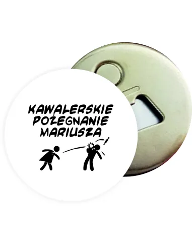 Otwieracz z Magnesem Prezent – Kawalerski Wzory Imieniem