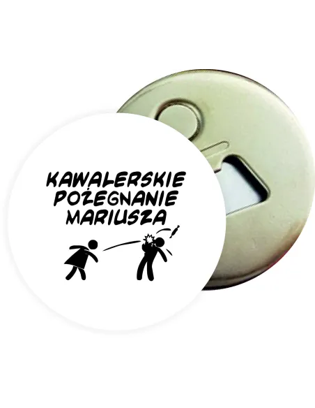Otwieracz z Magnesem Prezent – Kawalerski Wzory Imieniem