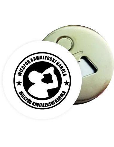 Otwieracz z Magnesem Prezent – Kawalerski Wzory Imieniem