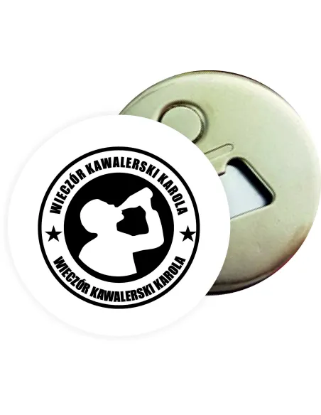 Otwieracz z Magnesem Prezent – Kawalerski Wzory Imieniem