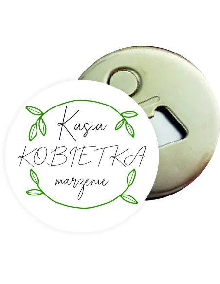 Otwieracz do Butelek z Magnesem Prezent Dziewczyny Duży