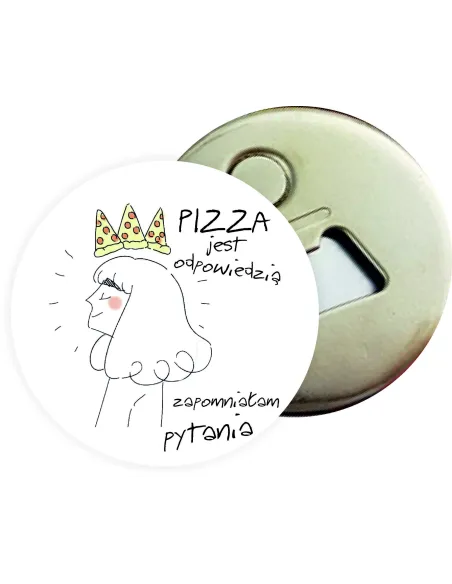 Otwieracz do Butelek z Magnesem Prezent Dziewczyny Duży