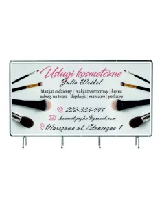 Baner Reklamowy 130x80cm Projekt Gratis Plandeka Usługi