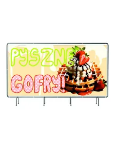 Baner 130x80cm Reklamowy Duży Wybór Wzorów Gofry Desery