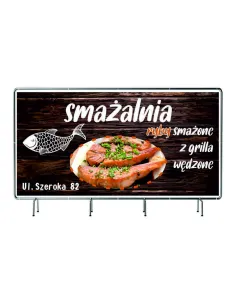 Baner z Nadrukiem Reklamowy 130x80cm Duży Wybór Wzorów