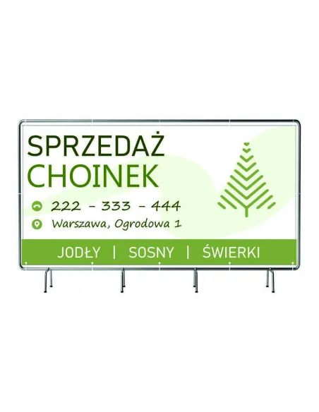 Baner 100x200cm Reklamowy Duży Wybór Projekt Gratis