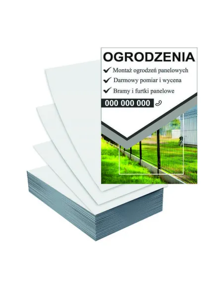 Ulotki A6 5000szt Reklamowe – Firmowe Duży Wybór Montaż