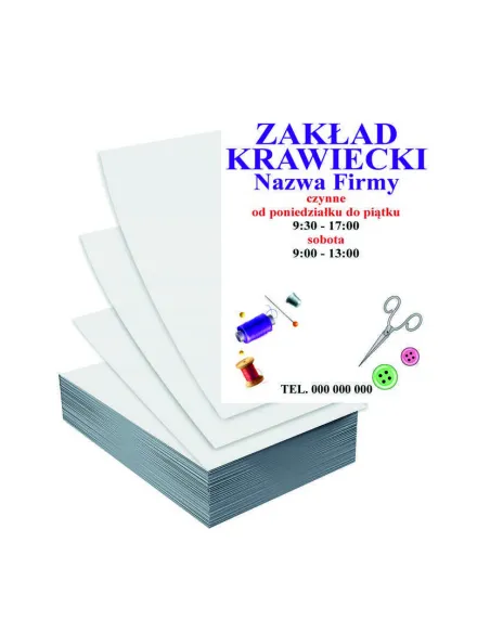 Ulotki A5 1000 szt Reklamowe Firmowe Duży Wybór Wzorów