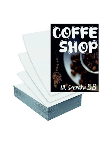 Ulotki A5 5000szt Reklamowe 5000szt Firmowe Różne Wzory