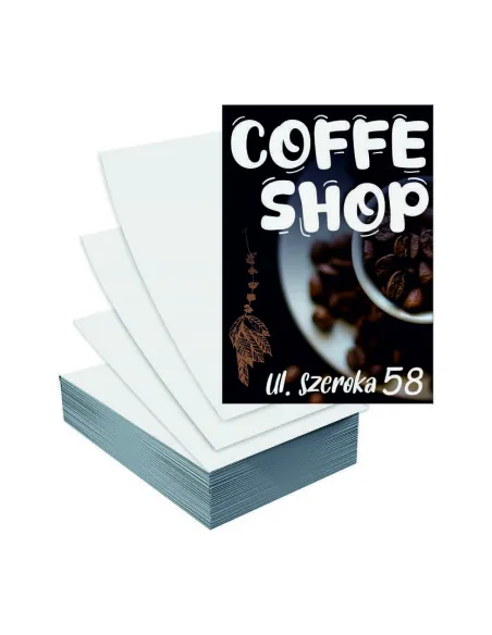 Ulotki A5 5000szt Reklamowe 5000szt Firmowe Różne Wzory