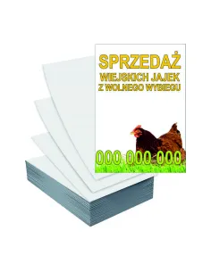 Ulotki A5 5000szt Reklamowe Firmowe Różne Wzory Jaja