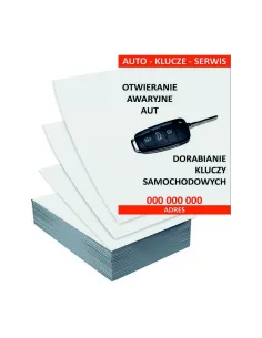 Ulotki A4 100 szt 100 szt Reklamowe Firmowe Duży Wybór