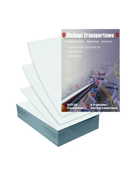 Ulotki A4 1000szt Reklamowe 1000szt Firmowe Duży Wybór