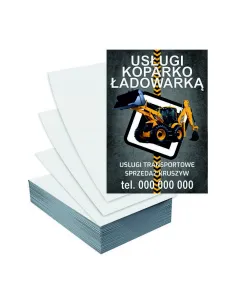 Ulotki A4 1000szt Reklamowe – Firmowe Duży Wybór Usługi