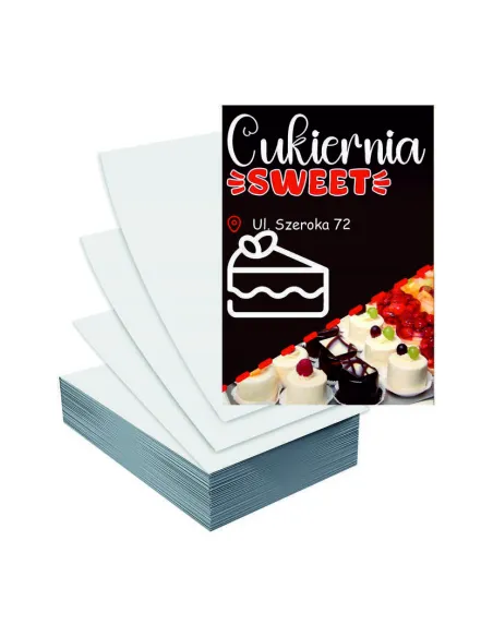 Ulotki A4 5000szt Reklamowe 5000szt Firmowe Duży Wybór