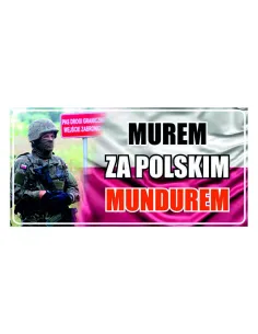 Baner Oczkowany Święto Wojska Polskiego 200x100 Projekt