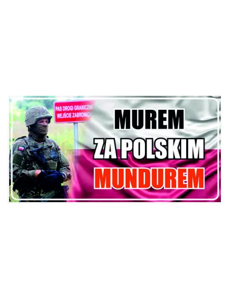 Baner Oczkowany Święto Wojska Polskiego 200x100 Projekt