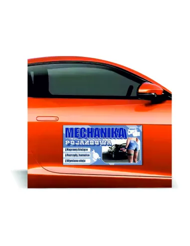 Reklama Magnetyczna – Na Samochód Magnes Gotowe Wzory
