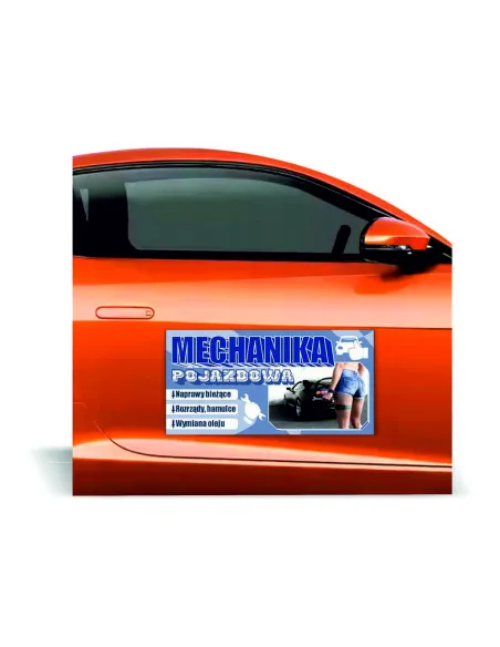 Reklama Magnetyczna – Na Samochód Magnes Gotowe Wzory