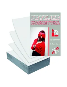 Ulotki A6 100szt Reklamowe Firmowe Gotowe Wzory Fryzjer