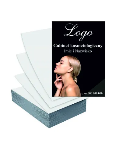 Ulotki A5 1000szt Reklamowe Firmowe Gotowe Wzory Gabinet