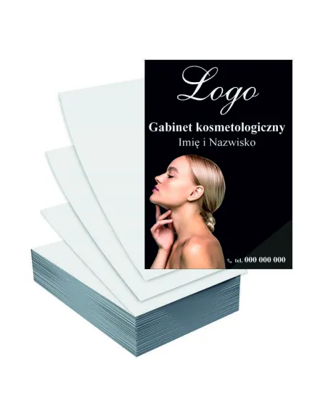 Ulotki A5 1000szt Reklamowe Firmowe Gotowe Wzory Gabinet