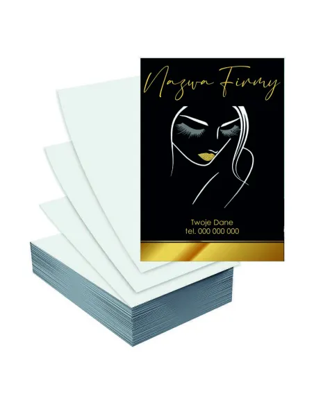 Ulotki A4 100szt Reklamowe 100szt Firmowe Beauty Duży