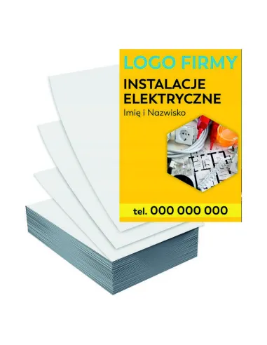 Ulotki A4 100szt Reklamowe Reklamowy Firmowe Duży Wybór