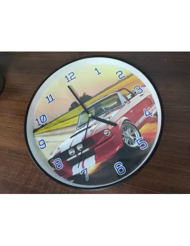 Zegar Ścienny Reklamowy z Twoją Grafiką Tekstem logo Firmy