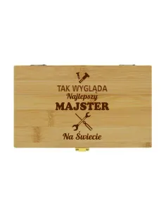 Skrzynka z Narzędziami Prezent na Urodziny Twój Tekst