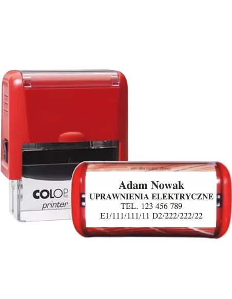 Pieczątka Automatyczna 47x18 Colop C30 Twoje Dane z logo