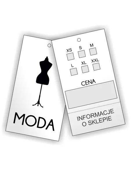 Etykiety Metki na Odzież Ubrania Twoje logo Nadruk Różne