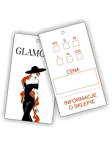 Etykiety Metki na Odzież Ubrania Twoje logo Nadruk Różne