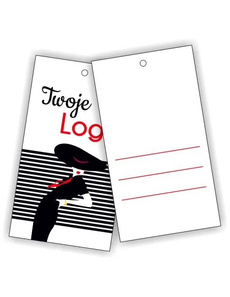 Etykiety Metki na Odzież Ubrania Twoje logo Nadruk Różne