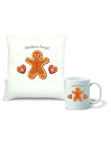 Kubek z Nadrukiem Zestaw Poduszka Kubek Nadrukiem Prezent