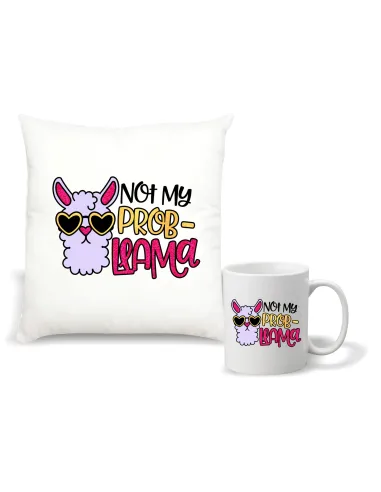 Kubek – Urodziny Zestaw Poduszka Nadruk Prezent Grafiką